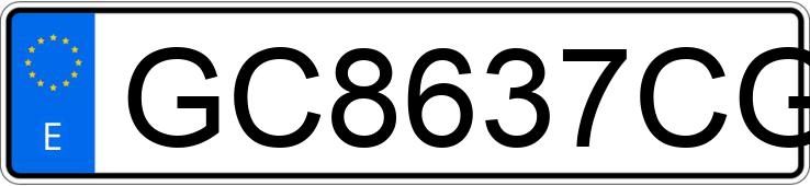 Numer rejestracyjny GC8637CG posiada VOLKSWAGEN CADDY