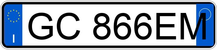 Numer rejestracyjny GC866EM posiada FIAT 500X Numer rejestracyjny GC866EM posiada FIAT 500X