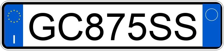 Numer rejestracyjny GC875SS posiada AUDI Q5 2a serie Numer rejestracyjny GC875SS posiada AUDI Q5 2a serie