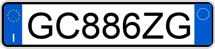 Numer rejestracyjny GC886ZG posiada MINI Mini Countrym.