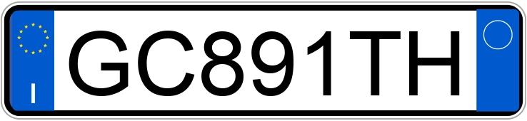 Numer rejestracyjny GC891TH posiada SMART fortwo 1a serie