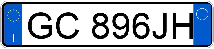 Numer rejestracyjny GC896JH posiada ALFA ROMEO Giulia Giulia 2.2 TD 160 CV AT8 Sprint (118 kw)