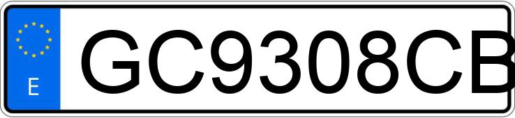 Numer rejestracyjny GC9308CB posiada ROVER 620