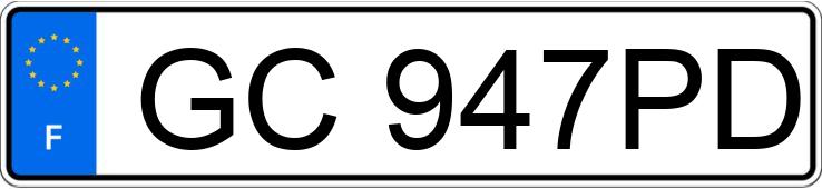 Numer rejestracyjny GC947PD posiada AUDI A5 SPORTBACK