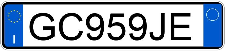 Numer rejestracyjny GC959JE posiada HYUNDAI Tucson 2a serie