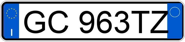 Numer rejestracyjny GC963TZ posiada MERCEDES GLB