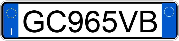 Numer rejestracyjny GC965VB posiada MINI Mini Countrym.