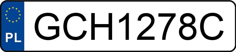 Numer rejestracyjny GCH 1278C posiada FORD RANGER - GCH1278C