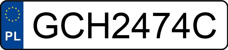 Numer rejestracyjny GCH 2474C posiada OPEL ASTRA - GCH2474C