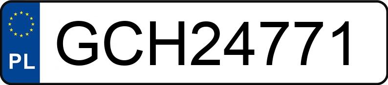 Numer rejestracyjny GCH 24771 posiada VOLKSWAGEN BORA - GCH24771