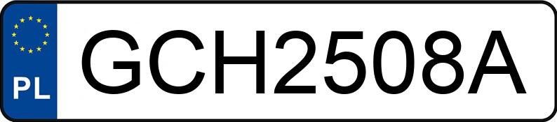 Numer rejestracyjny GCH 2508A posiada FORD EDGE - GCH2508A