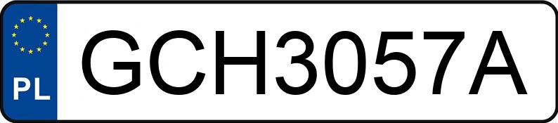 Numer rejestracyjny GCH 3057A posiada VOLKSWAGEN PASSAT - GCH3057A