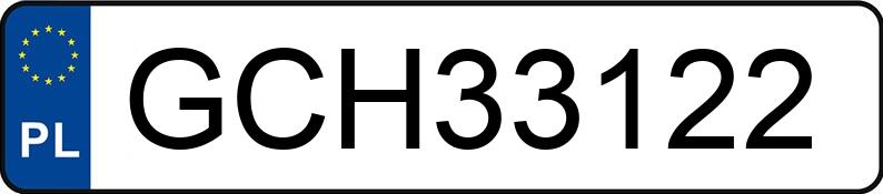 Numer rejestracyjny GCH 33122 posiada BMW 318 Diesel MR`04 E4 E90 318 Diesel MR`04 E4 E90 - GCH33122