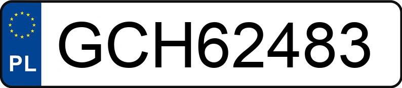 Numer rejestracyjny GCH 62483 posiada DACIA SANDERO - GCH62483