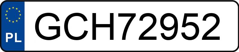 Numer rejestracyjny GCH 72952 posiada MERCEDES-BENZ E 220 CDI - GCH72952