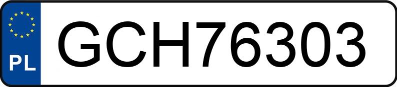 Numer rejestracyjny GCH 76303 posiada RENAULT MASTER 2.3 DCI - GCH76303