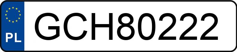 Numer rejestracyjny GCH 80222 posiada FORD Focus 1.6 MR`11 E5 Trend - GCH80222