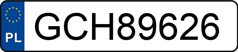 Numer rejestracyjny GCH 89626 posiada MERCEDES-BENZ C 200 Kompressor Kat. MR`00 E3 203 Elegance - GCH89626