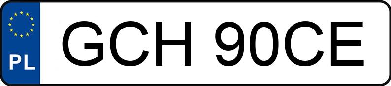 Numer rejestracyjny GCH 90CE posiada VOLKSWAGEN Polo III 1.4 Kat. MR`94 100 - GCH90CE