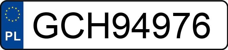 Numer rejestracyjny GCH 94976 posiada TOYOTA TOYOTA YARIS - GCH94976