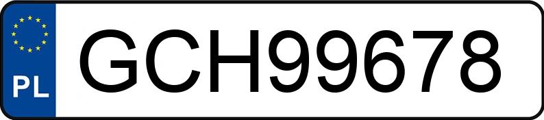 Numer rejestracyjny GCH 99678 posiada BMW 530 - GCH99678