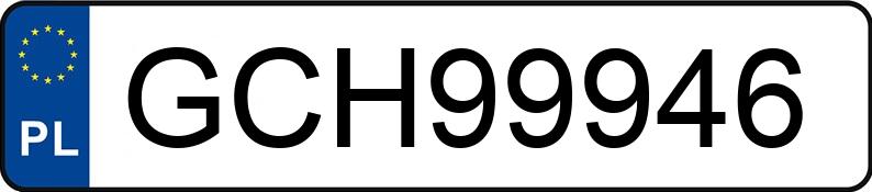 Numer rejestracyjny GCH 99946 posiada TOYOTA COROLLA ZE1HE(EU,M) - GCH99946