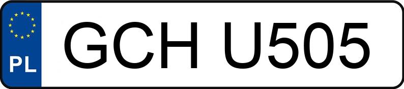 Numer rejestracyjny GCH U505 posiada FIAT SEICENTO - GCHU505