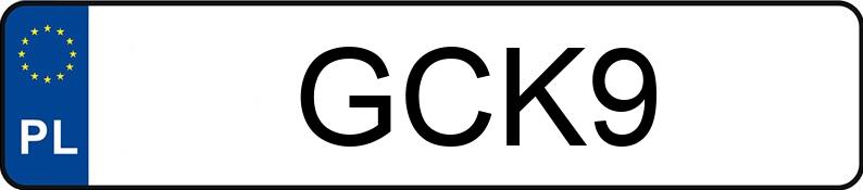Registreringsnummeret GCK 9 har DODGE Challenger MR`19 Scat Pack - GCK9