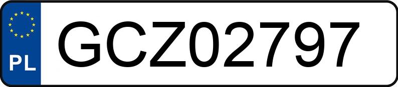 Numer rejestracyjny GCZ 02797 posiada BMW 325I - GCZ02797