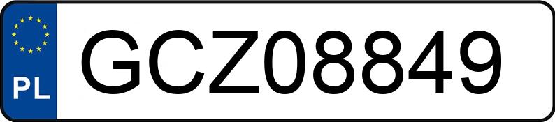 Numer rejestracyjny GCZ 08849 posiada MAZDA 5 - GCZ08849 Numer rejestracyjny GCZ 08849 posiada MAZDA 5 - GCZ08849