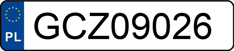 Numer rejestracyjny GCZ 09026 posiada VOLKSWAGEN ATLAS - GCZ09026