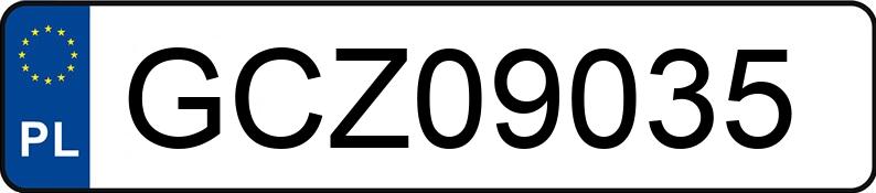 Numer rejestracyjny GCZ 09035 posiada JEEP GRAND WAGONEER - GCZ09035