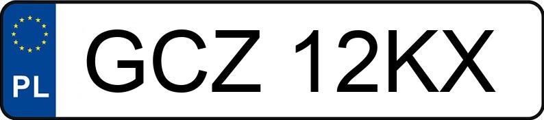 Numer rejestracyjny GCZ 12KX posiada VOLKSWAGEN Passat B5 1.9 TDI MR`96 E2 - GCZ12KX