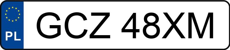 Numer rejestracyjny GCZ 48XM posiada SEAT LEON - GCZ48XM Numer rejestracyjny GCZ 48XM posiada SEAT LEON - GCZ48XM