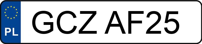 Numer rejestracyjny GCZ AF25 posiada BMW 320 Touring Diesel Kat. MR`01 E3 E46 - GCZAF25 Numer rejestracyjny GCZ AF25 posiada BMW 320 Touring Diesel Kat. MR`01 E3 E46 - GCZAF25