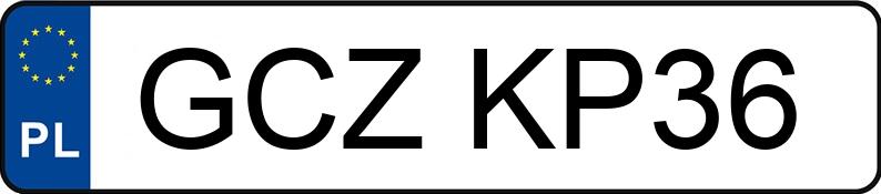 Numer rejestracyjny GCZ KP36 posiada MERCEDES-BENZ S 350 - GCZKP36