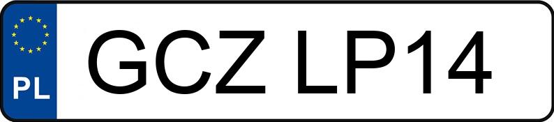 Registreringsnummeret GCZ LP14 har OPEL CORSA - GCZLP14