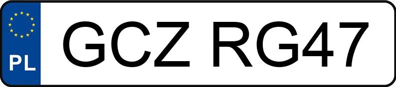 Numer rejestracyjny GCZ RG47 posiada CITROEN Berlingo 1.6 16V MR`03 E3 Multispace - GCZRG47