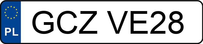 Numer rejestracyjny GCZ VE28 posiada SEAT ALTEA XL 1.9 TDI - GCZVE28