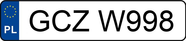 Numer rejestracyjny GCZ W998 posiada FORD MONDEO 1.8 KAT KOMBI - GCZW998 Numer rejestracyjny GCZ W998 posiada FORD MONDEO 1.8 KAT KOMBI - GCZW998