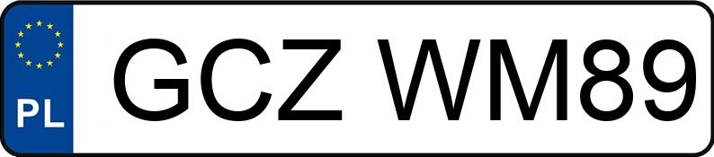 Numer rejestracyjny GCZ WM89 posiada VOLKSWAGEN Passat B5 1.9 TDI MR`96 E2 Trendline - GCZWM89 Numer rejestracyjny GCZ WM89 posiada VOLKSWAGEN Passat B5 1.9 TDI MR`96 E2 Trendline - GCZWM89