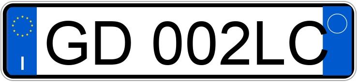 Numer rejestracyjny GD002LC posiada OPEL Corsa 6a serie