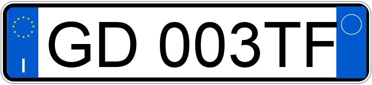 Numer rejestracyjny GD003TF posiada PEUGEOT 2008