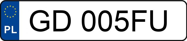 Numer rejestracyjny GD 005FU posiada OPEL Corsa D 1.3 CDTH MR`06 E4 Cosmo - GD005FU Numer rejestracyjny GD 005FU posiada OPEL Corsa D 1.3 CDTH MR`06 E4 Cosmo - GD005FU