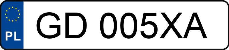 Numer rejestracyjny GD 005XA posiada BMW X1 2.0 Diesel MR`13 E5 E84 xDrive25d - GD005XA Numer rejestracyjny GD 005XA posiada BMW X1 2.0 Diesel MR`13 E5 E84 xDrive25d - GD005XA