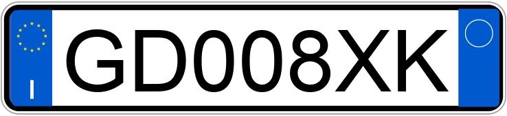 Numer rejestracyjny GD008XK posiada SKODA Octavia 4a serie