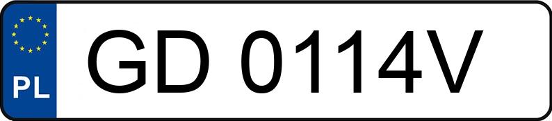 Numer rejestracyjny GD 0114V posiada SKODA OCTAVIA - GD0114V