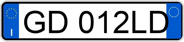 Numer rejestracyjny GD012LD posiada BMW Serie 5 Numer rejestracyjny GD012LD posiada BMW Serie 5