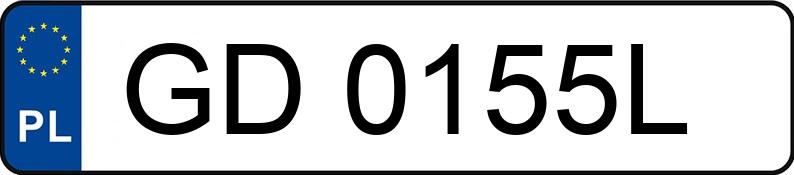 Numer rejestracyjny GD 0155L posiada HYUNDAI Accent 1.5i GLS - GD0155L