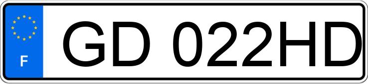 Numer rejestracyjny GD022HD posiada RENAULT CLIO V